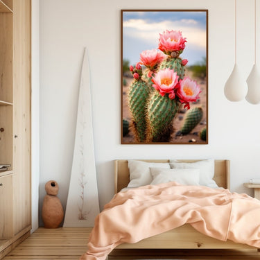 Painting of Cactus Flowers